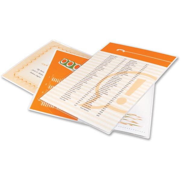 GBC Economy Thermal Laminating Pouches - Sheet Size Supported: Letter 8.50
