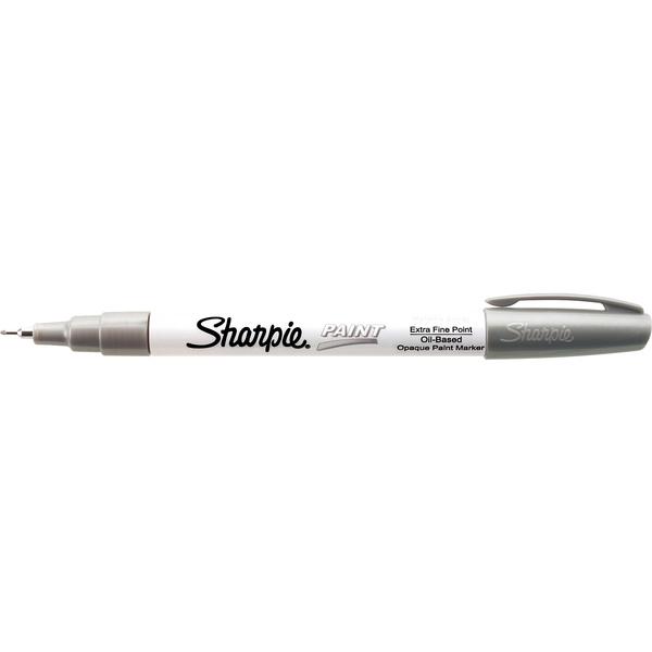 Sharpie Oil-Based Paint Marker - Extra Fine Point - Extra Fine Marker Point - Metallic Silver Oil Based Ink