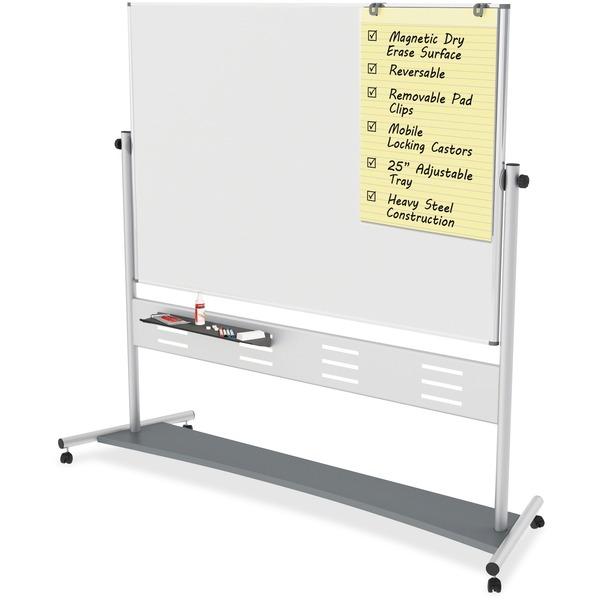 MasterVision Magnetic Dry Erase 2-sided Easel - 72