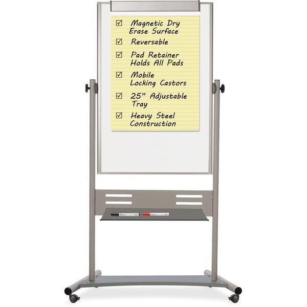 MasterVision Magnetic Dry Erase 2-sided Easel - 47.2