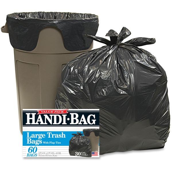 Webster Handi-Bag Wastebasket Bags - Medium Size - 30 gal - 30