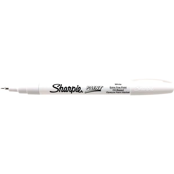 Sharpie Oil-Based Paint Marker - Extra Fine Point - Extra Fine Marker Point - White Oil Based Ink - 1 Each