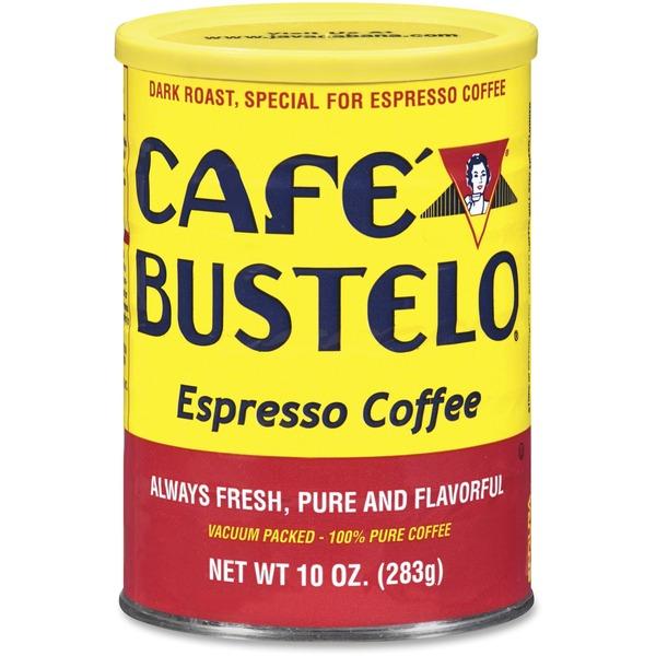 Café Bustelo® Espresso Blend Coffee - Regular - Espresso - Dark/Bold - 10 oz Per Can - 1 Each