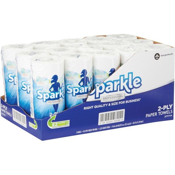 Sparkle ps Sparkle PS Paper Towel Rolls - 2 Ply - 8.80
