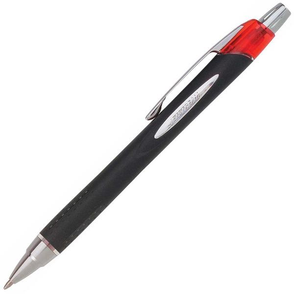 uni-ball Jetstream RT Pen - Bold Pen Point - 1 mm Pen Point Size - Retractable - Red Pigment-based Ink