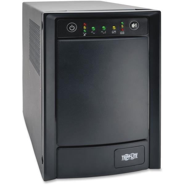 Tripp Lite UPS Smart 1500VA 900W Tower Pure Sine Wave AVR USB DB9 - Tower - 4.50 Hour Recharge - 6.40 Minute Stand-by - 100 V AC, 110 V AC, 120 V AC Input - 100 V AC, 110 V AC, 120 V AC Output - 8 x N