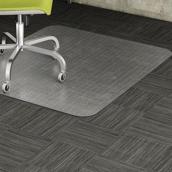 Lorell Low-pile Carpet Chairmat - Carpeted Floor - 60