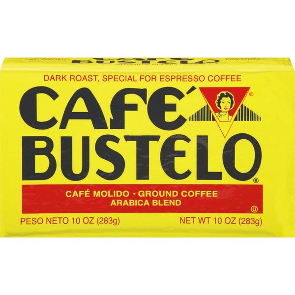 Café Bustelo® Dark Roast Ground Coffee Ground - Arabica - Dark/Bold - 10 oz Per Can - 1 Each