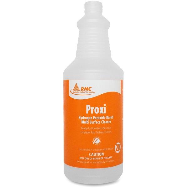 RMC Proxi Cleaner Dispenser Bottle - 1 / Each - Frosted Clear - Plastic