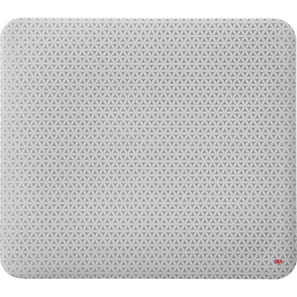 3M Precise Mouse Pad with Gel Wrist Rest - Gray Bitmap - 8