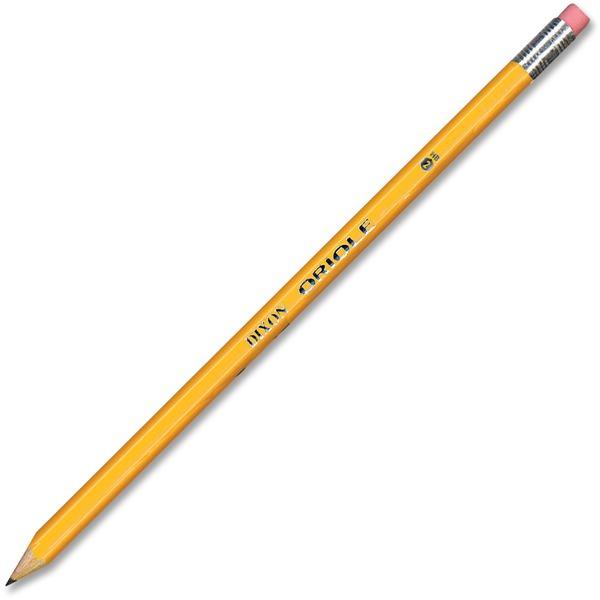 Dixon Oriole HB No. 2 Pencils - #2 Lead - Yellow Wood Barrel - 72 / Pack