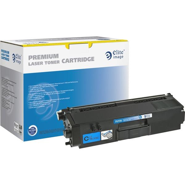 Elite Image Remanufactured Toner Cartridge - Alternative for Brother (TN315) - Laser - 3500 Pages - Cyan - 1 Each