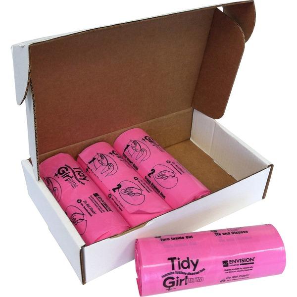 Stout Tidy Girl Feminine Hygiene Disposable Bags - 7.25