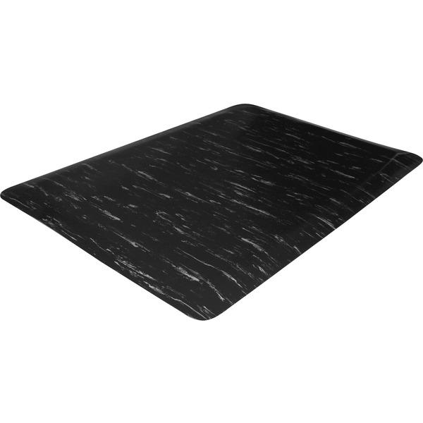 Genuine Joe Marble Top Anti-fatigue Mats - Office, Airport, Bank, Copier, Teller Station, Service Counter, Assembly Line, Industry - 24