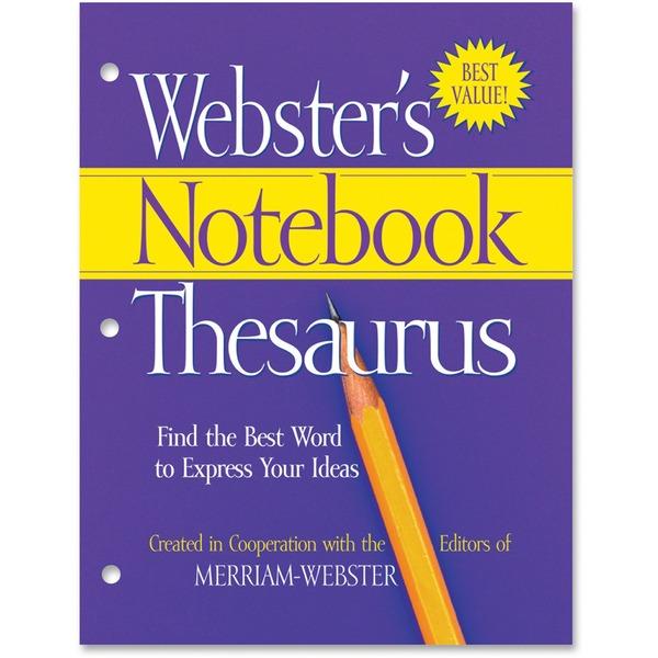 Merriam-Webster Notebook Thesaurus Printed Book - Book - English