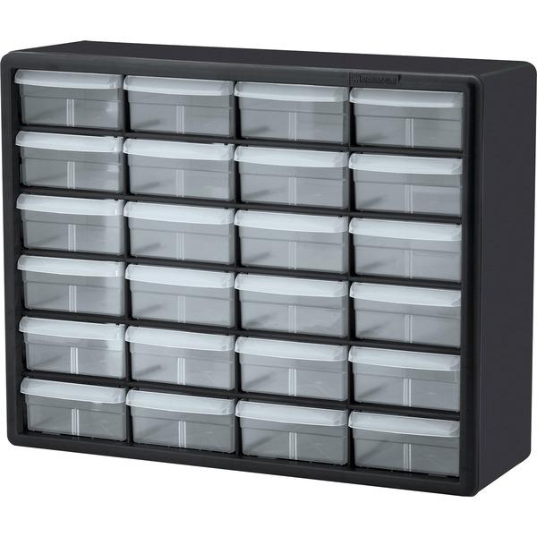  Akro- Mils 24- Drawer Plastic Storage Cabinet - 24 Drawer (S)