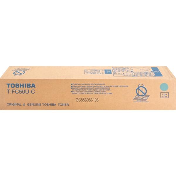 Toshiba Toner Cartridge - Cyan - Laser - Standard Yield - 28000 Pages - 1 Each
