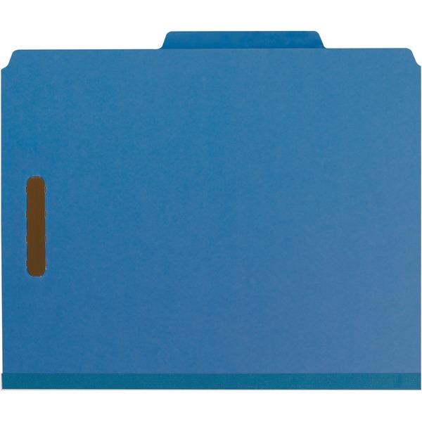 Recycled Classification Folders - Dark Blue - 10/pk