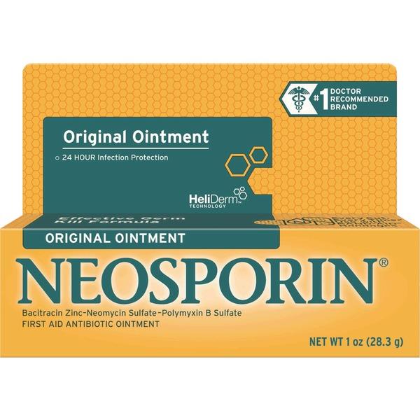Neosporin First Aid Antibiotic Ointment - For Infection, Scar - 1 Box