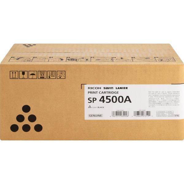 Ricoh SP 4500A Toner Cartridge - Black - LED - 6000 Pages