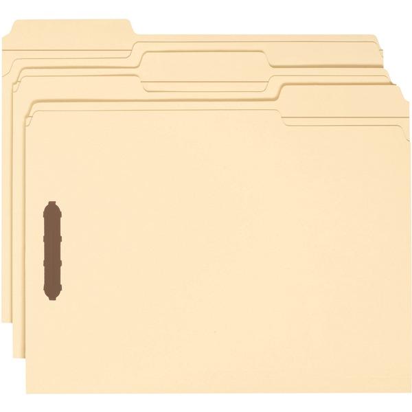  Smead Watershed/Cutless Fastener File Folders - Letter - 8 1/2 