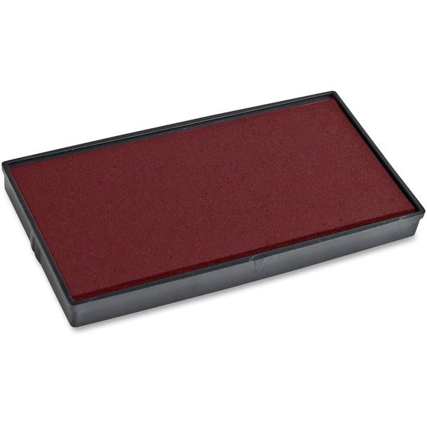 COSCO 2000 Plus Stamp L-60 Replacement Ink Pad - 1 Each - Red Ink - Red
