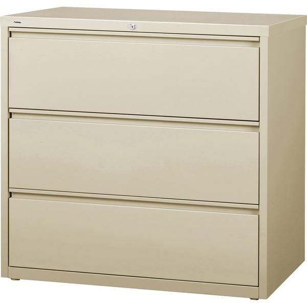  Lorell 3- Drawer Putty Lateral Files - 42 