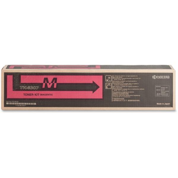 Kyocera Original Toner Cartridge - Laser - 15000 Pages - Magenta - 1 Each
