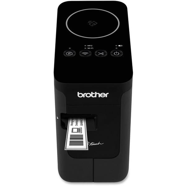 Brother P-Touch PT-P750W - Labelmaker - Thermal Transfer - Monochrome - Label Printer - 1.18 in/s Mono - 180 dpi - Wireless LAN - USB 2.0