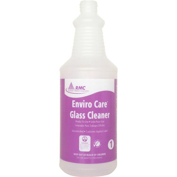 RMC Glass Cleaner Spray Bottle - 1 / Each - Frosted Clear - Plastic