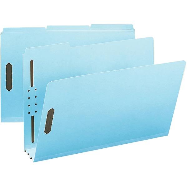Smead 100% Recycled Fastener File Folders - Legal - 9 1/2