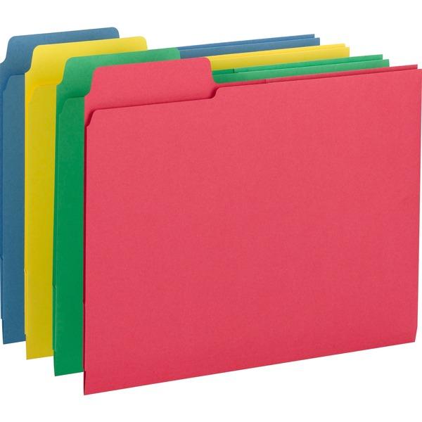  Smead 3- In- 1 Supertab Section Folders - Letter - 8 1/2 