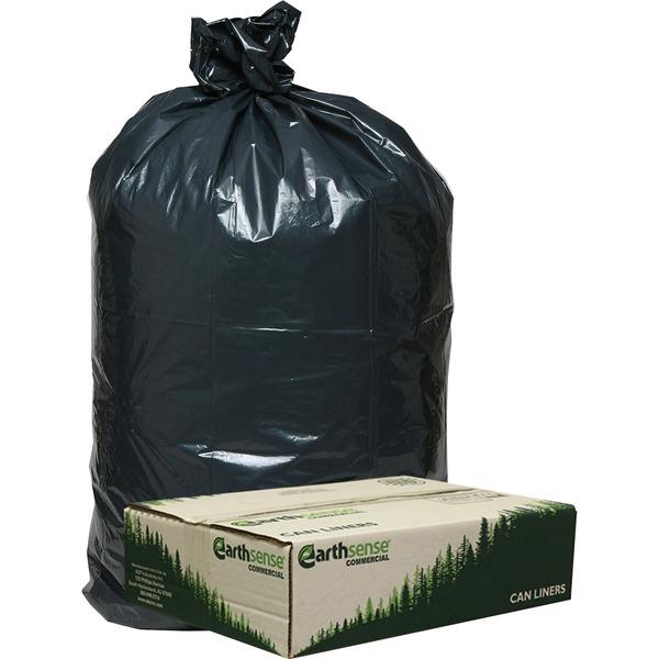 Webster Low Density Recycled Can Liners - Medium Size - 33 gal - 32.50