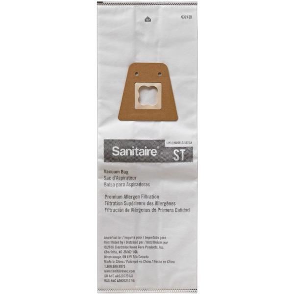 Sanitaire ST Premium Vacuum Bags - 5 / Pack - Style ST - White