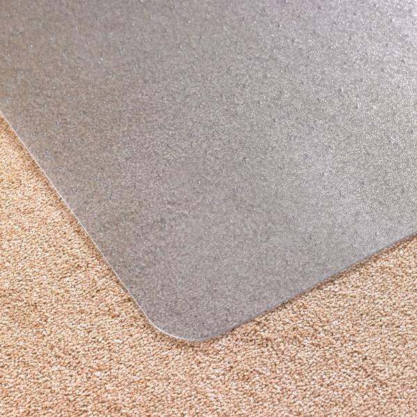 Cleartex Advantagemat Low Pile PVC Chair Mat - Carpeted Floor, Home, Office, Carpet - 53
