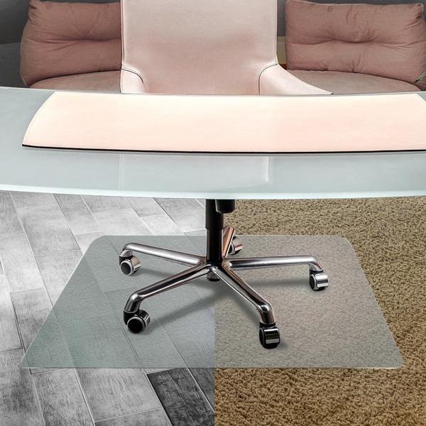 Cleartex UnoMat Hard Floor/Very Low Pile Chair Mat - Hard Floor, Home, Office - 60