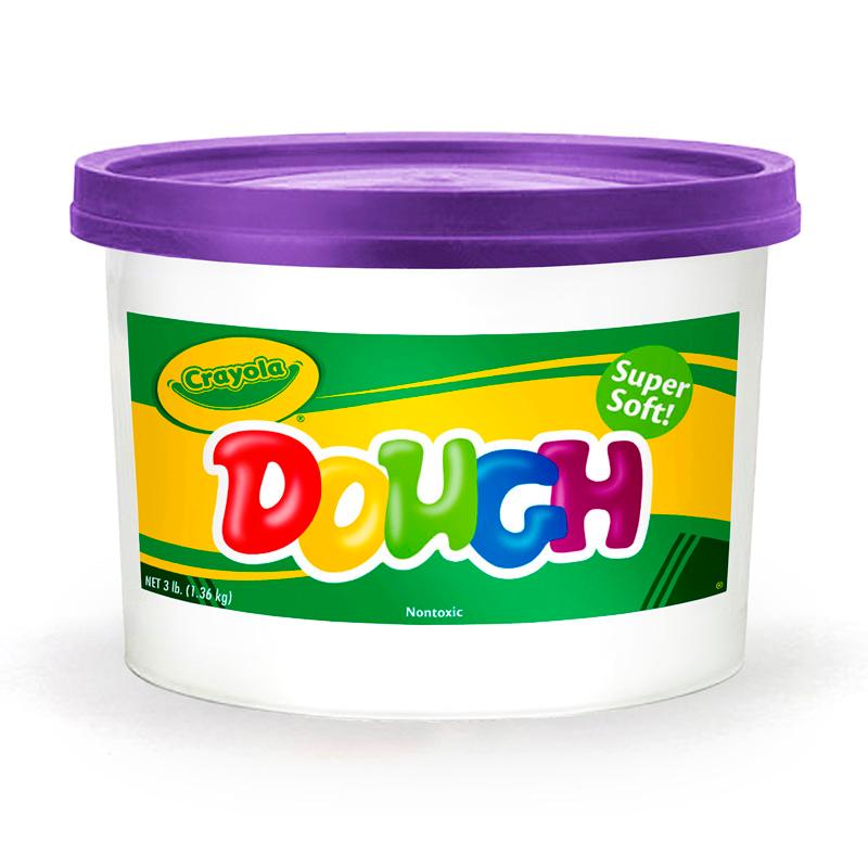 Dough, Purple, 3 Pound Bucket