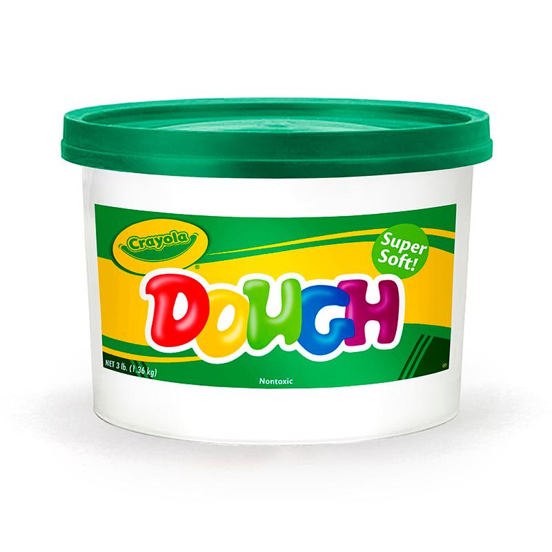 Dough, Green, 3 Pound Bucket