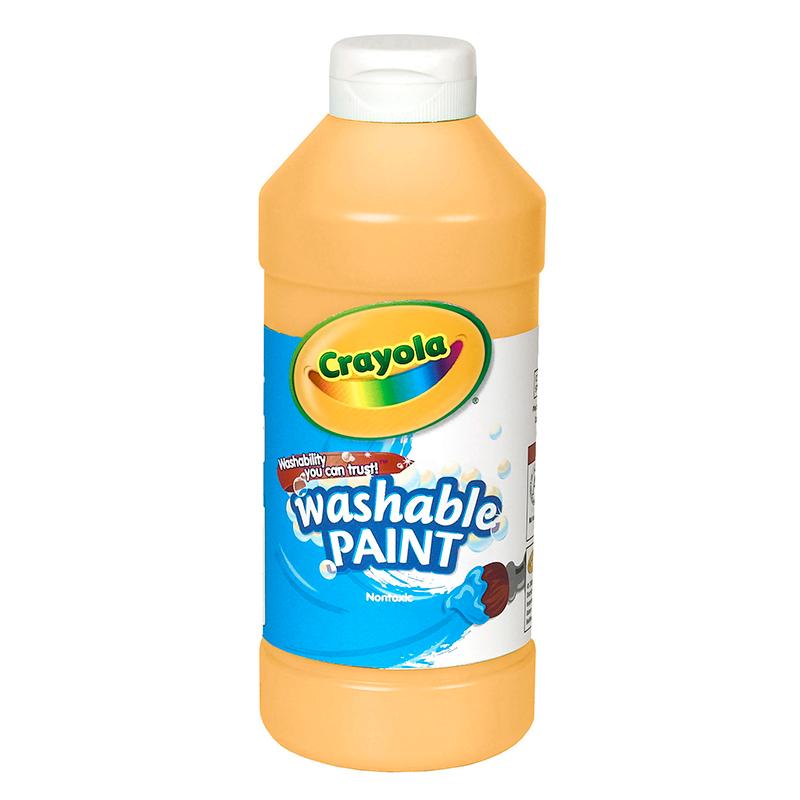 Crayola® Washable Paint, Peach, 16 oz.