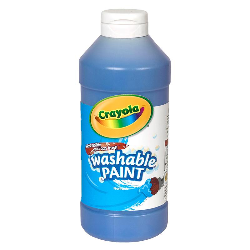 Crayola® Washable Paint, Blue, 16 oz.