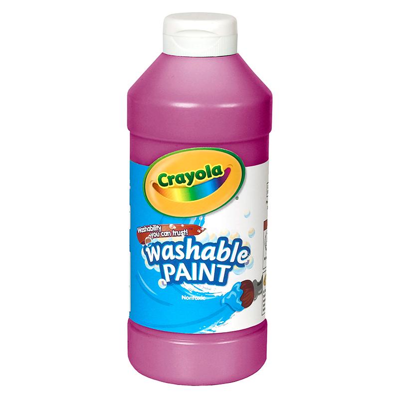 Crayola® Washable Paint, Magenta, 16 oz.