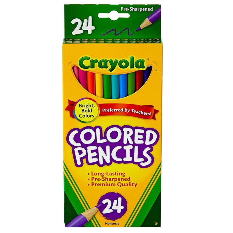  Crayola & Reg ; Colored Pencils, 24 Colors