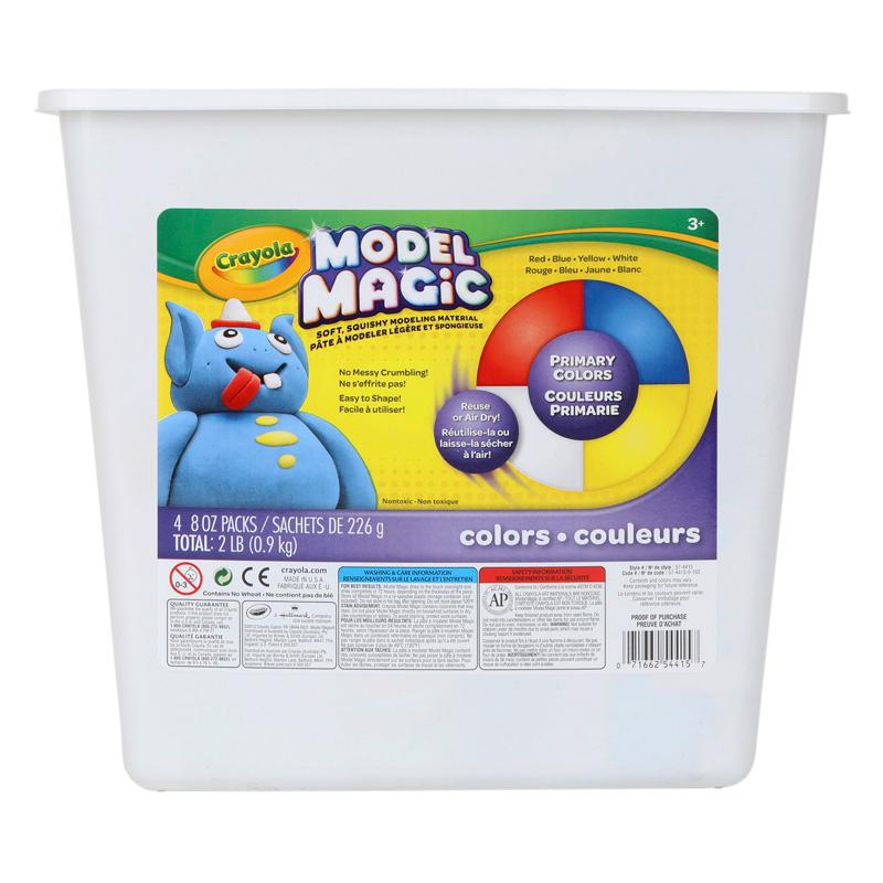 Crayola® Model Magic® Modeling Compound, Asstd Colors, 2 lb. Tub