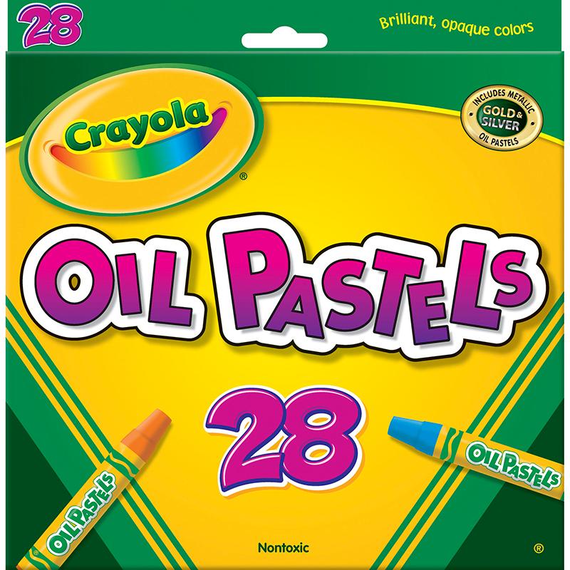  Crayola & Reg ; Oil Pastels, 28 Colors