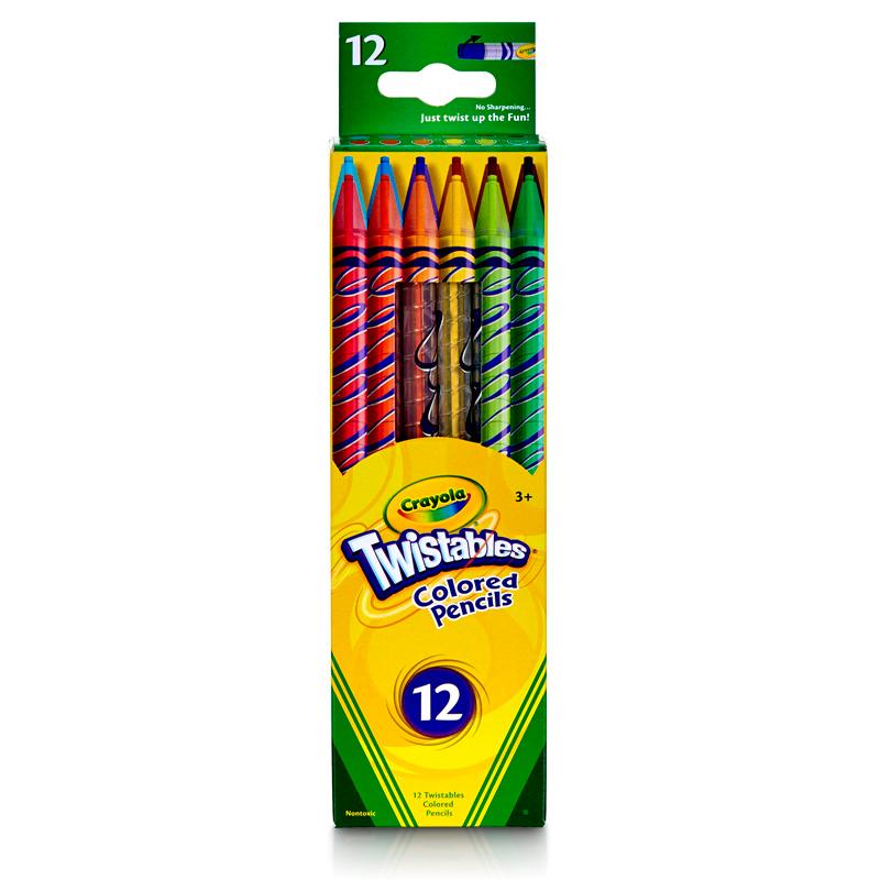 Crayola® Twistables® Colored Pencils, 12 Count