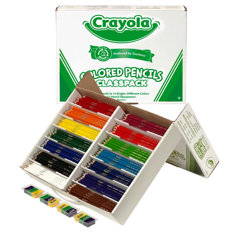  Colored Pencil Classpack & Reg ;, 14 Colors, 462 Count
