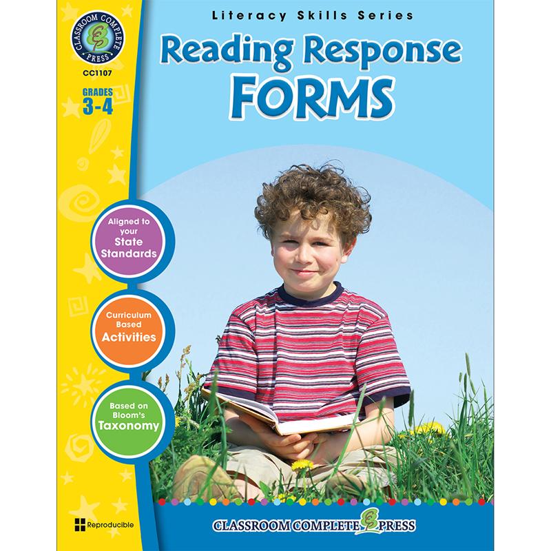  Reading Response Forms Gr.3- 4