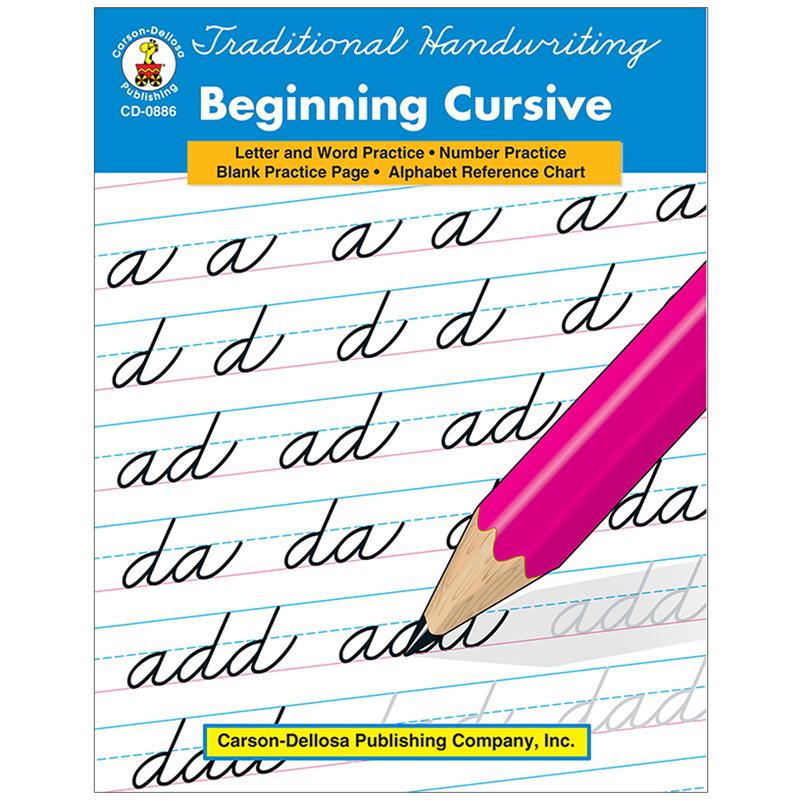  Traditional Handwriting : Beginning Cursive Resource Book, Grade 4- 8