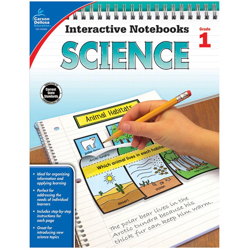  Interactive Notebooks : Science Resource Book, Grade 1