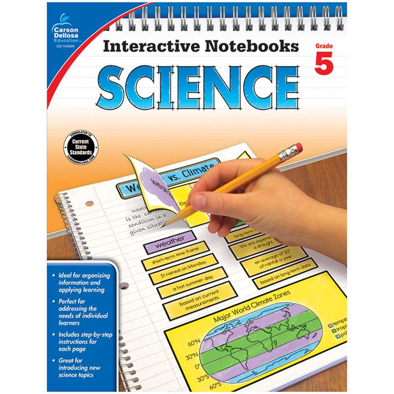  Interactive Notebooks : Science Resource Book, Grade 5